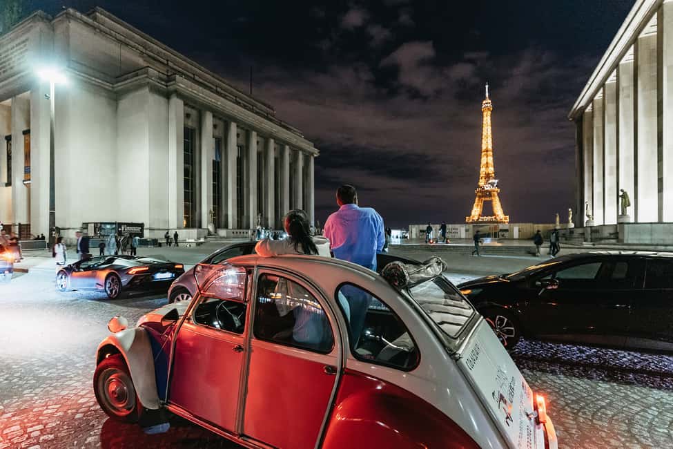 image n.2 of Paris: Discover Paris by Night in a Vintage Car with a Local activity in Paris, uploaded by supplier