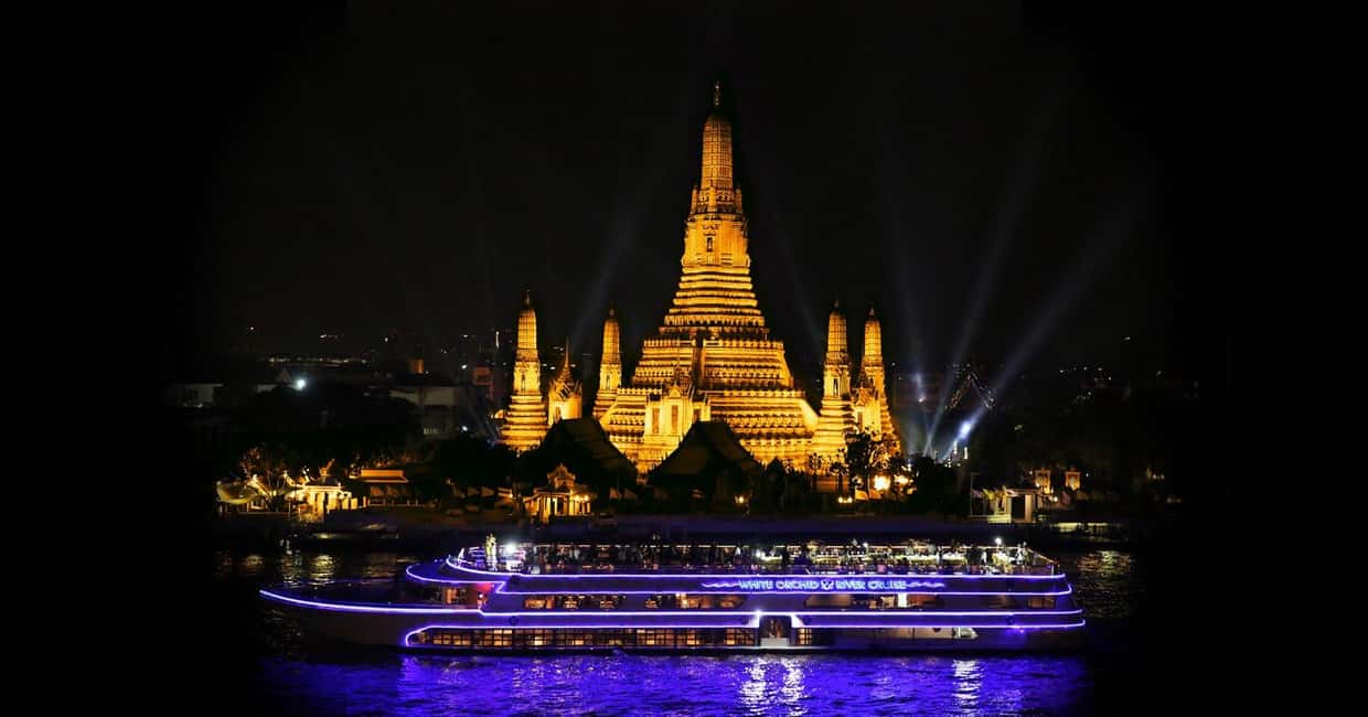 image n.1 of Bangkok: White Orchid Chao Phraya Dinner Cruise activity in Bangkok, uploaded by supplier