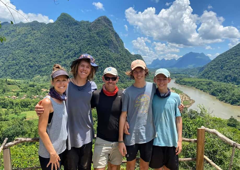 imagen n.º 1 de Luang Prabang: Nong Khiaw, 3 días de senderismo y acampada, alojamiento en casa particular. actividad en Nong Khiaw, subida por el proveedor