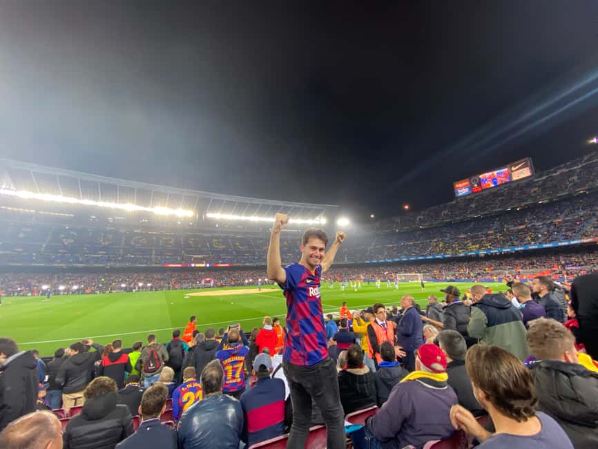 Bild Nr. 2 von Barcelona: FC Barcelona Spiel mit Fanplätzen und lokalem Gastgeber Aktivität in Barcelona, hochgeladen vom Anbieter