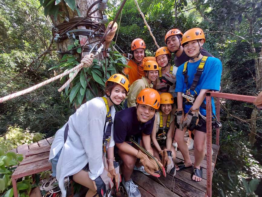 billede nr.20 af aktiviteten Fra Koh Samui: Tree Bridge Zipline og caféoplevelse i Thailandbugten, uploadet af udbyder