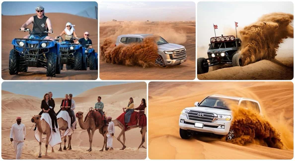 image n.1 of Doha: ATV/Desert Safari with Activities and Inland Sea Stop activity in Qatar, uploaded by supplier