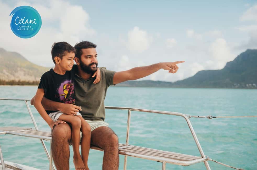 Image N°5 de Ile aux Benitiers : Croisière partagée d'une journée en catamaran et déjeuner activité à Maurice, publiée par le prestataire