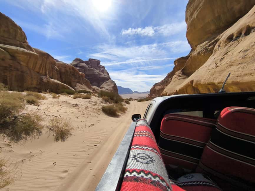 bild nr.21 av WADI RUM: Halvdagsutflykt i JEEP på morgonen eller i solnedgången aktivitet i Akaba, uppladdad av arrangören