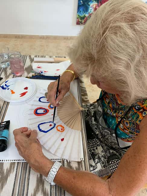 bild nr.8 av Mallorca/Porto Cristo: Designa din egen spanska handfläkt aktivitet i Porto Cristo, uppladdad av arrangören