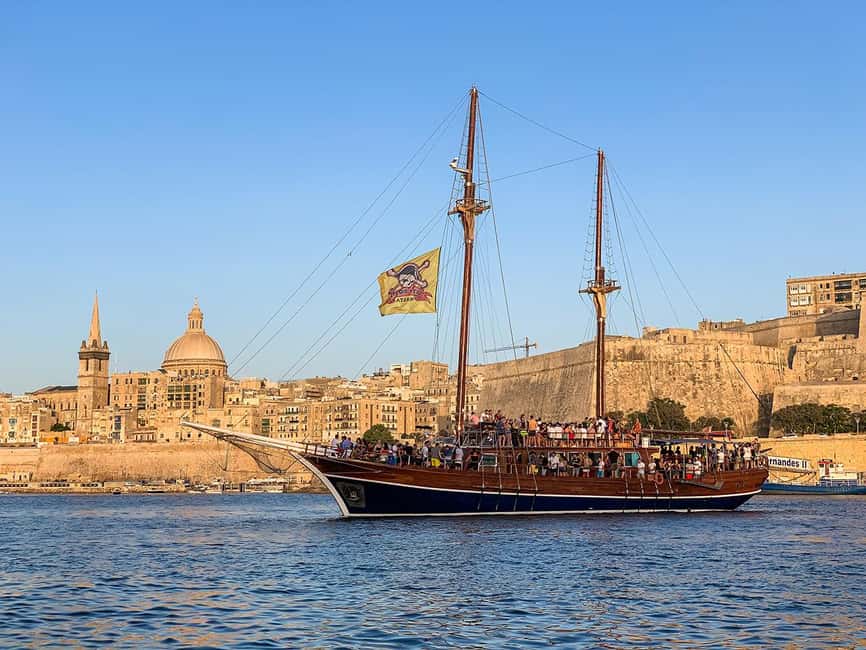 bild nr.1 av Malta, Malta Lazy Pirate Boat Party med mat och dryck aktivitet i Sliema, uppladdad av arrangören
