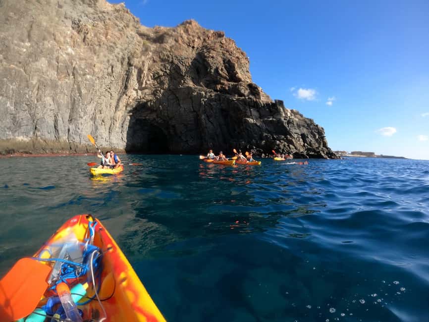 image n.3 of Tenerife: Kayak & Snorkel Tour with Snacks & Sea Life Safari activity in Telde, uploaded by supplier