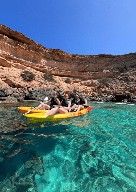 image n.7 of Ibiza: Sea Cave Tour with Guided Kayaking and Snorkeling activity in Balearic Islands, uploaded by supplier