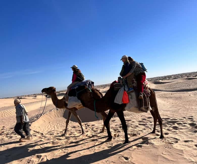 Image N°18 de Sahara Tunisie : Trekking à dos de chameau et Bivouac pour 2 Nignts activité à Gouvernorat de Médenine, publiée par le prestataire