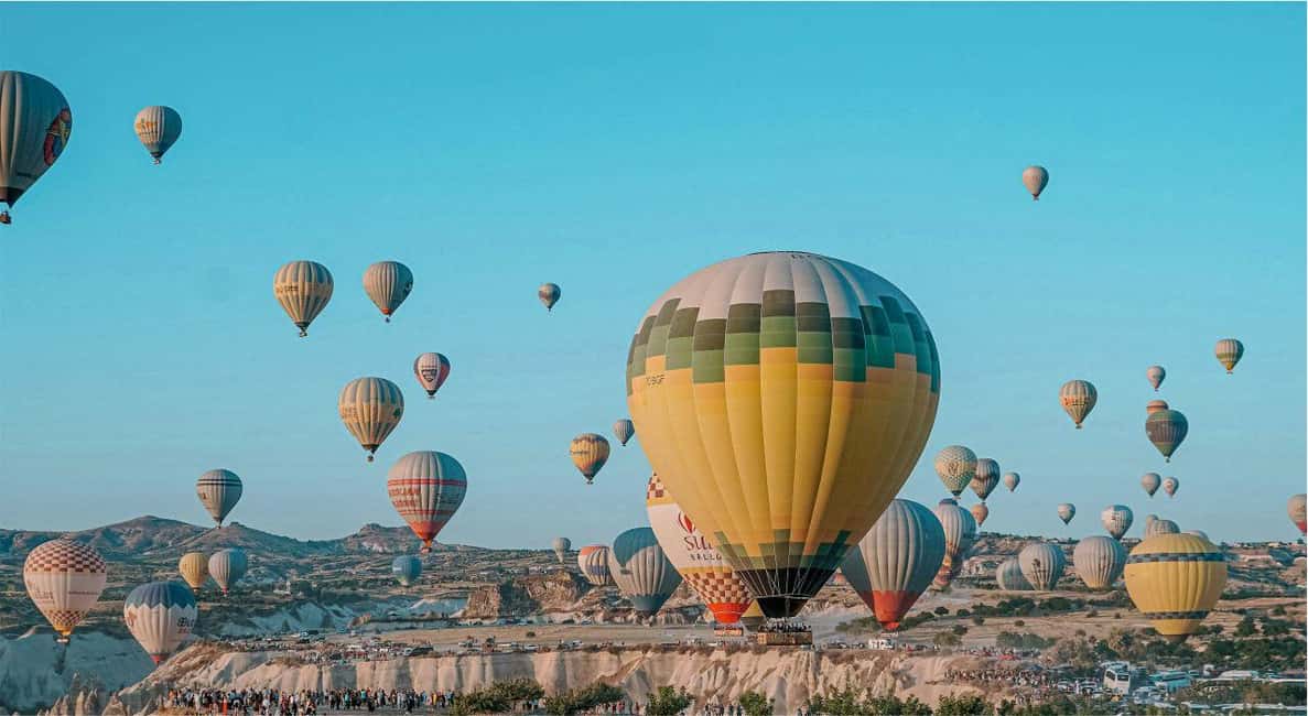 Image N°34 de Cappadoce : Vol en montgolfière à Goreme au-dessus des Fairychimneys activité à Göreme, publiée par le prestataire