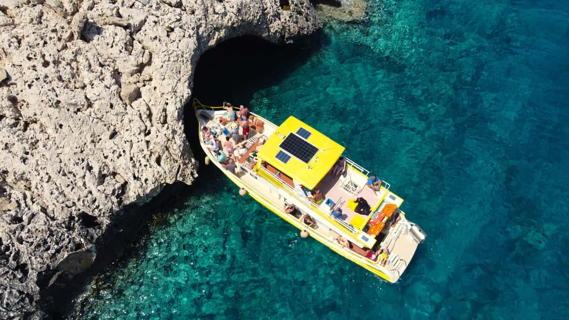 image n.2 of The Yellow Boat Cruises: Lazy Day Cruise (Adults Only & BBQ) activity in Protaras, uploaded by supplier