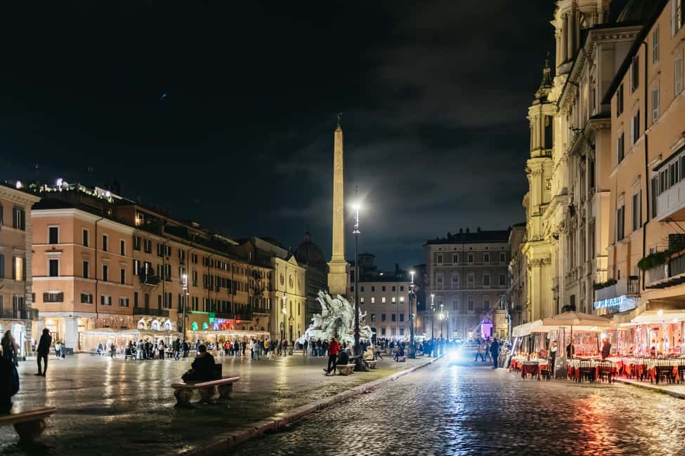 Image N°12 de Rome : visite à pied des sites incontournables de la ville en petit groupe au clair de lune activité à Rome, publiée par le prestataire