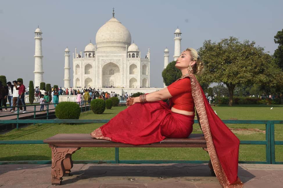 imagem n.10 de De Deli: Excursão ao Taj Mahal ao nascer do sol com conservação de elefantes atividade em Agra, carregada pelo fornecedor