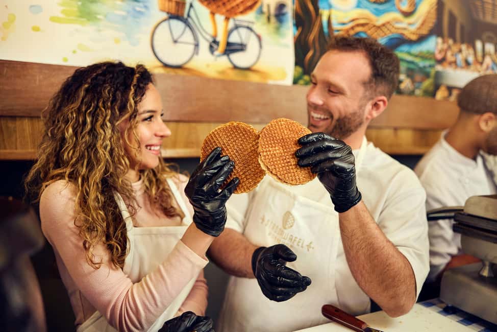 image n.1 of Amsterdam: Traditional Dutch Syrup Waffle Making Workshop activity in Amsterdam, uploaded by supplier