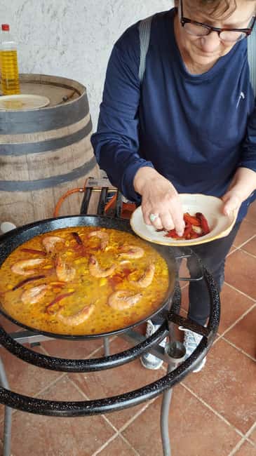 image n.16 of From Sitges: Paella Masterclass with Drink and Bike Ride activity in Vilafranca del Penedès, uploaded by supplier