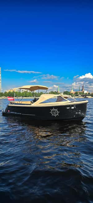 image n.1 of Riga: Private Boat Tour City Canal and Daugava River activity in Riga, uploaded by supplier