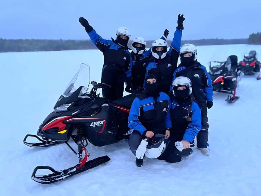 bild nr.2 av Rovaniemi: Guidad snöskotersafari i vildmarken och grillning aktivitet i Rovaniemi, uppladdad av arrangören