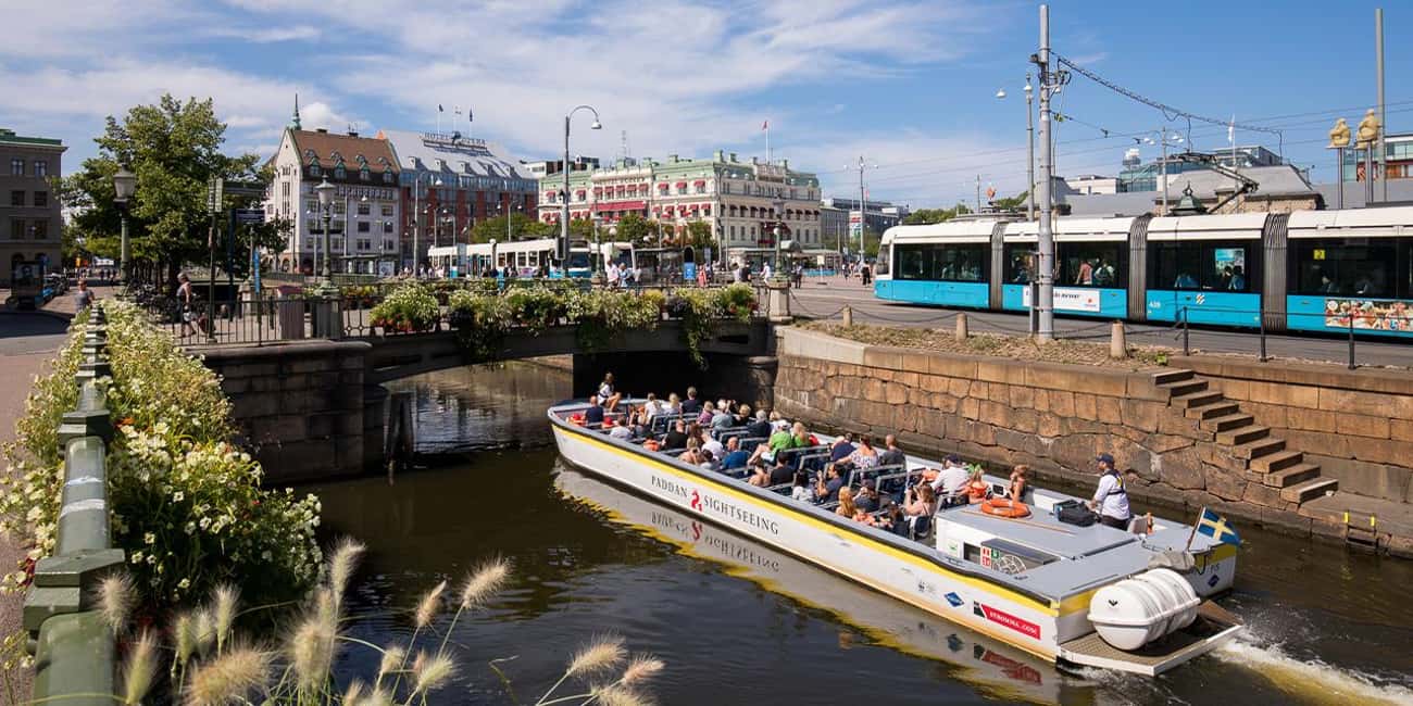 billede nr.1 af aktiviteten Gøteborg: Sightseeing-krydstogt i bykanalen i Göteborg, uploadet af udbyder