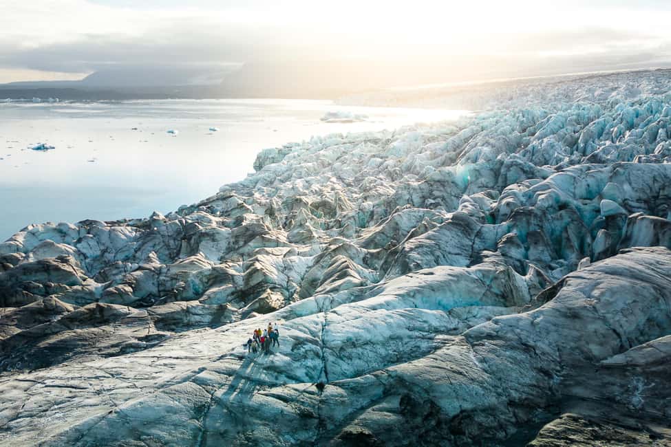 afbeelding n.9 van Jökulsárlón: Vatnajökull Gletsjer Wandeltocht met gids activiteit in Norðurland eystra (noordoost-regio), geüpload door aanbieder