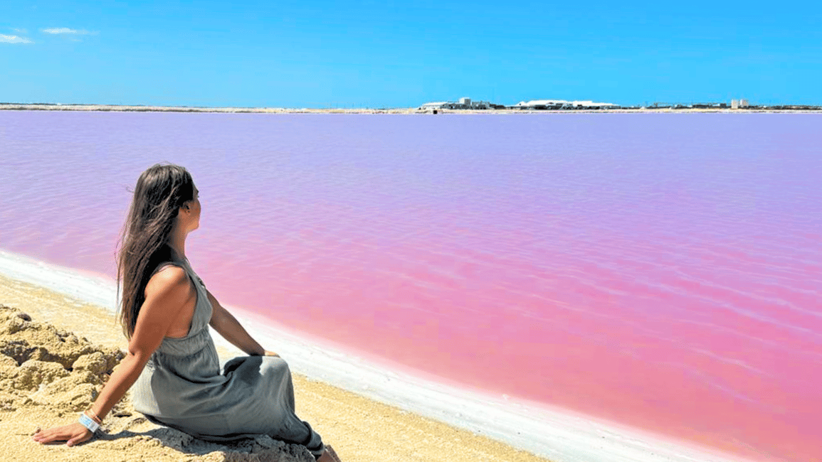 imagem n.1 de De Cancún: Viagem de 1 dia ao Rio Lagartos e Las Coloradas e almoço atividade em Península de yucatán, carregada pelo fornecedor