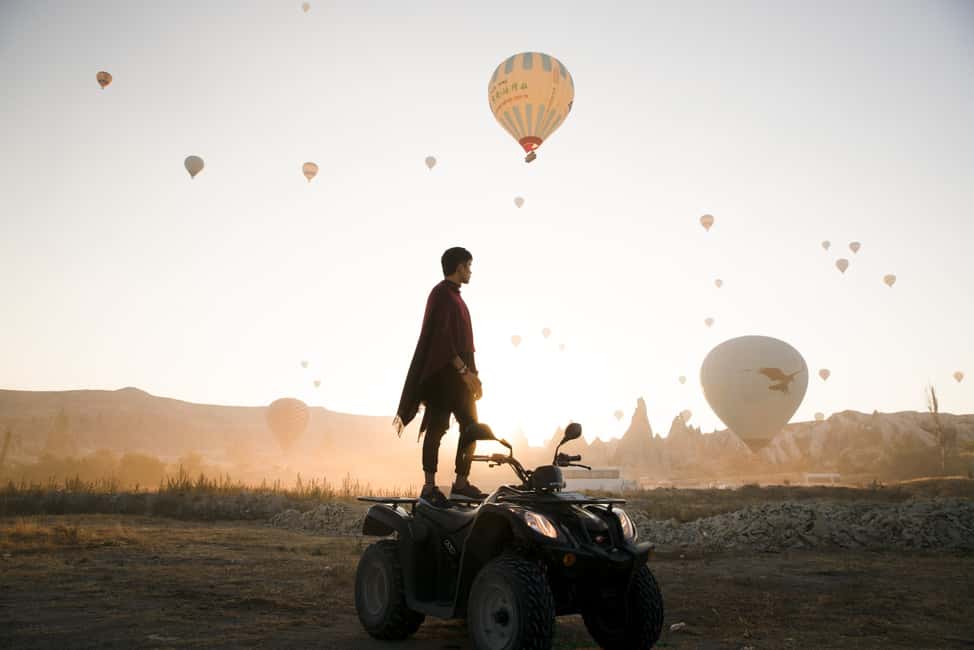 imagem n.7 de De Ürgüp/Göreme: passeio de quadriciclo ao nascer do sol ou pôr do sol na Capadócia atividade em Avanos, carregada pelo fornecedor