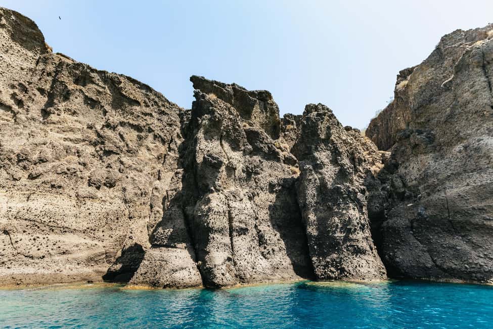 image n.6 of Santorini: Traditional Wooden Boat Tour with Meal and Wine activity in Cyclades, uploaded by supplier