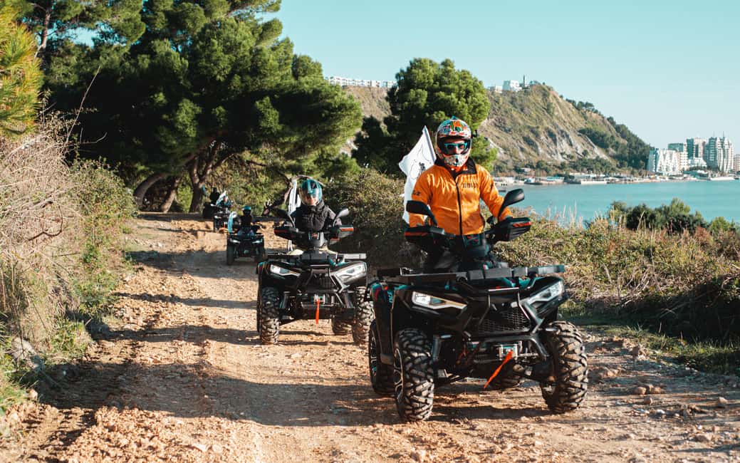 afbeelding n.6 van Durres: Kallmi begeleide ATV-quadtocht met helm activiteit in Durrës, geüpload door aanbieder