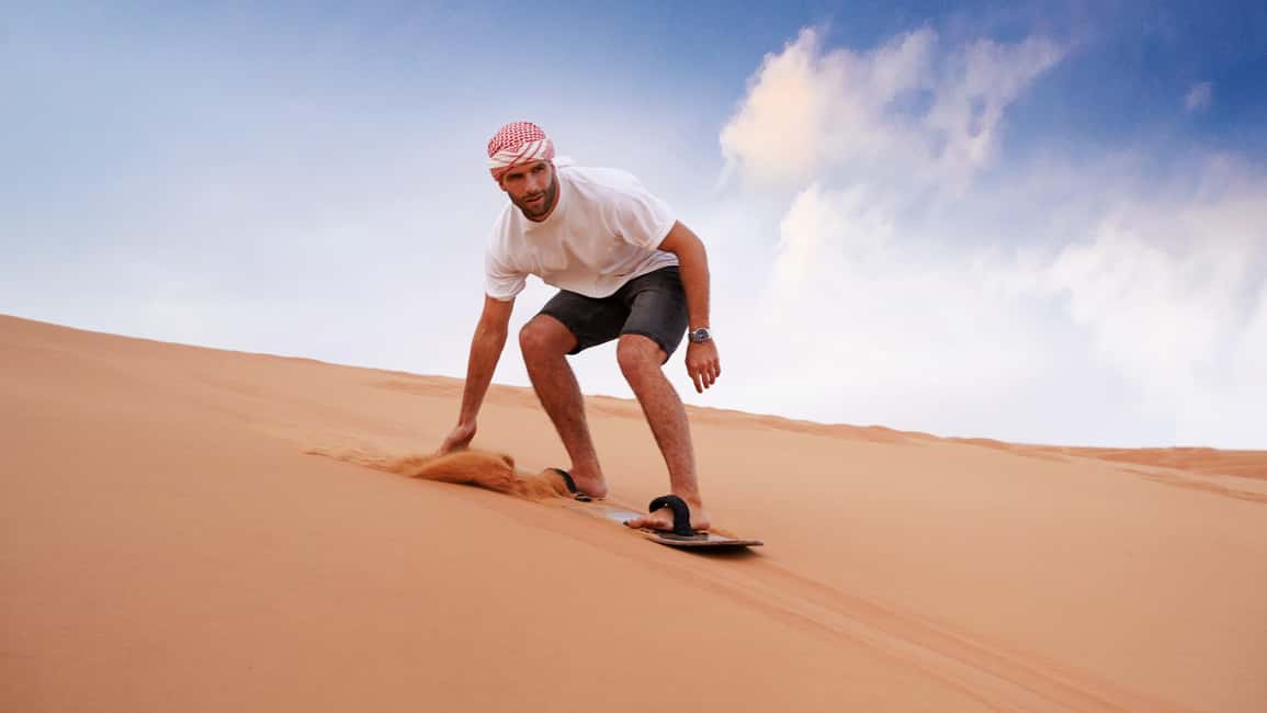 afbeelding n.7 van Ontdek de woestijn van Dubai: Safari in de Rode Duinen, Sandboard & Kamelen activiteit in Dubai, geüpload door aanbieder