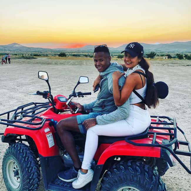 Image N°1 de Excursion en quad au coucher du soleil en Cappadoce activité à Göreme, publiée par le prestataire