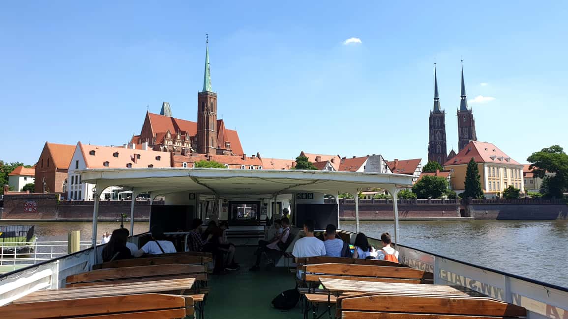 image n.4 of Wrocław: Boat cruise with a licensed guide (1 hour) activity in Wroclaw, uploaded by supplier