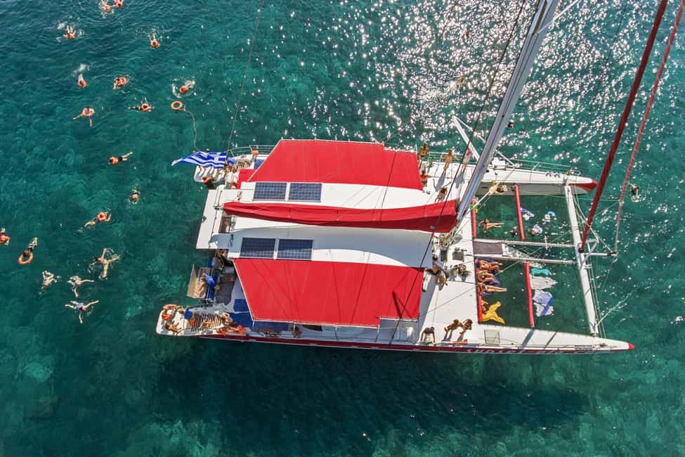 image n.1 of Santorini: Catamaran Cruise, Winery, & Oia Sunset Combo Tour activity in Cyclades, uploaded by supplier