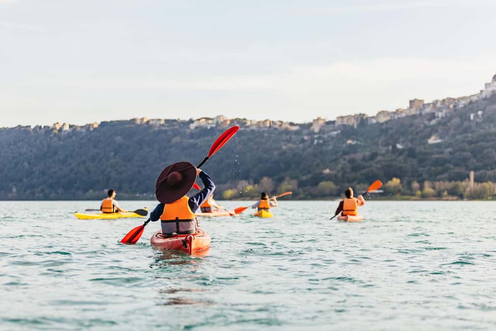 Image N°10 de Rome : Lac des Papes, excursion en kayak avec baignade et pizza romaine activité à Latium, publiée par le prestataire