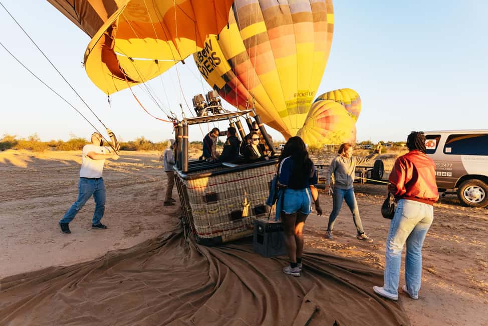 image n.14 of Phoenix: Hot Air Balloon Flight with Champagne activity in Phoenix, uploaded by supplier