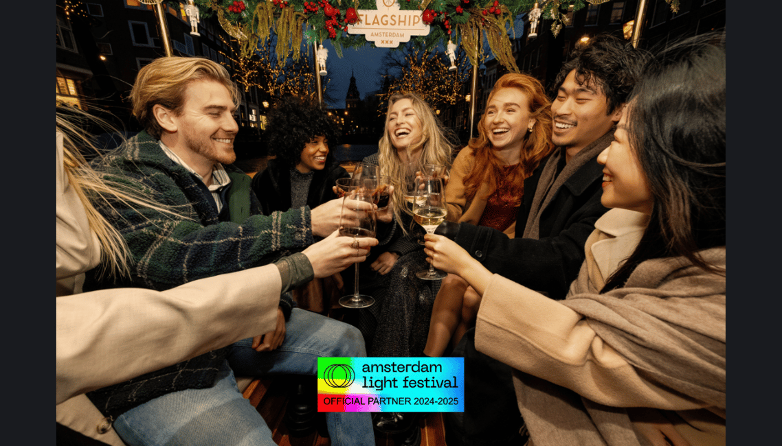 afbeelding n.11 van Amsterdam: Lichtfestival Verwarmde Rondvaart met Drankjes & Snacks activiteit in Amsterdam, geüpload door aanbieder