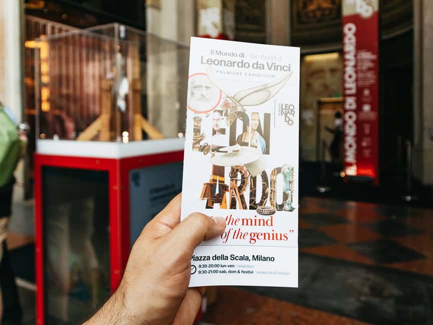 Immagine nº 8 di Milano: Biglietto d'ingresso al Museo Leonardo3 Il Mondo di Leonardo attività a Milano, caricata dal fornitore