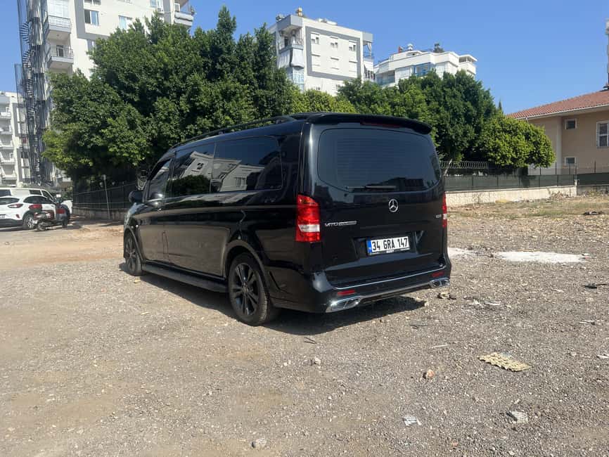 Antalya içindeki Antalya Havalimanı'ndan Şehir Merkezine, Lara'ya, Belek'e, Side'ye VIP Transfer etkinliğinin tedarikçi tarafından yüklenen 12 no'lu görseli