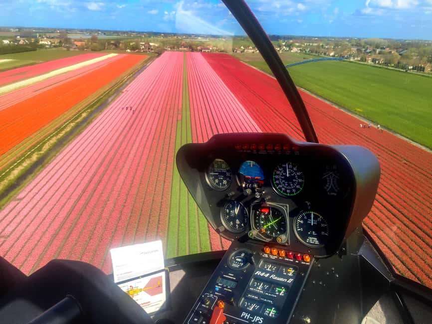 image n.3 of Amsterdam: Private Helicopter Tulip tour from Heliport AMS activity in Amsterdam, uploaded by supplier