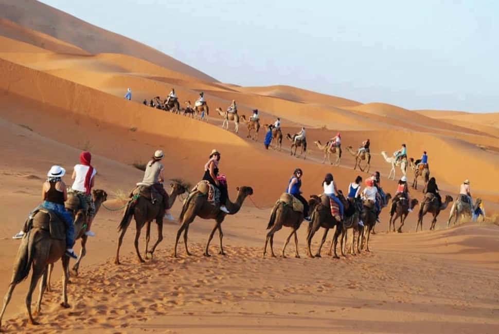 Image N°6 de Au départ de Fès : 2 jours d'excursion de luxe dans le désert à Marrakech et retour à Fès activité à Drâa-Tafilalet, publiée par le prestataire