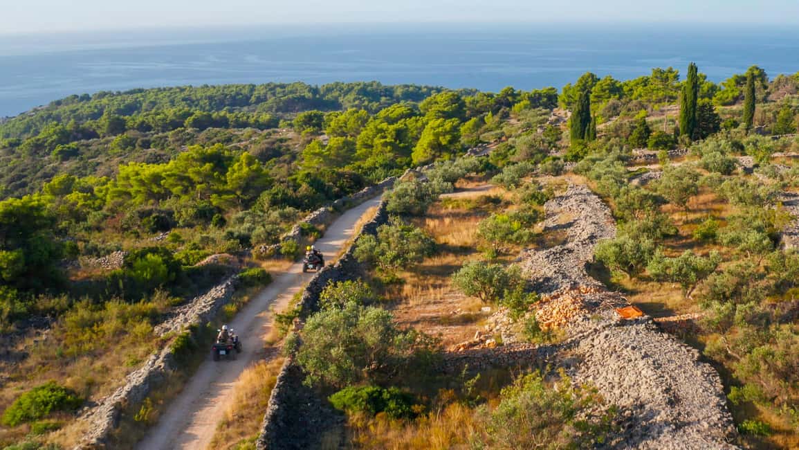 billede nr.3 af aktiviteten Šolta ATV Adventure - skjulte strande og naturskønne stier i Maslinica, uploadet af udbyder