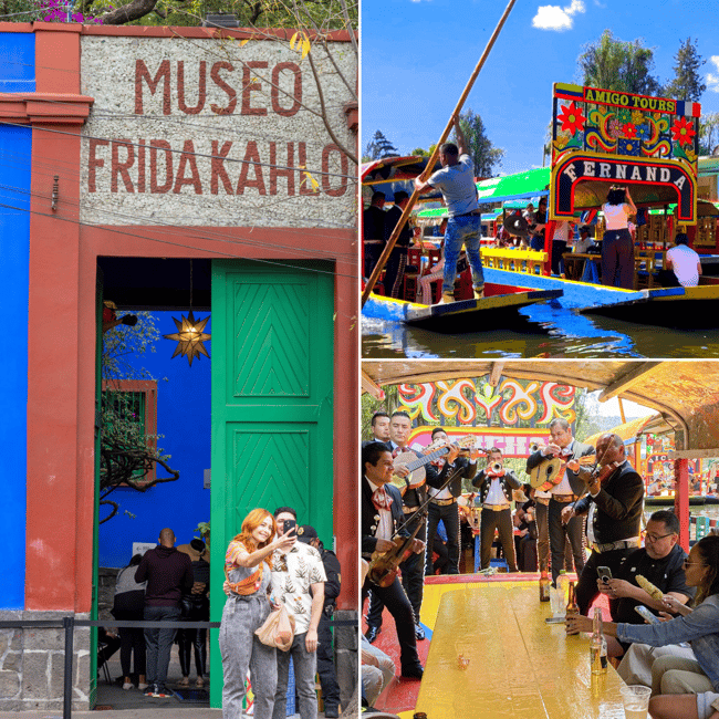 image n.2 of CDMX: Xochimilco, Coyoacan, Frida Kahlo Museum & Murals Tour activity in Mexico City, uploaded by supplier
