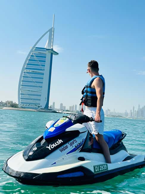 image n.17 of Dubai: Jetski Adventure w/ Burj Khalifa & Burj Al Arab Views activity in Dubai, uploaded by supplier