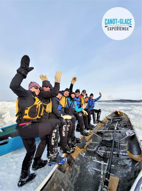image n.4 of Quebec City: Ice Canoeing with Hot Chocolate & Sauna activity in Quebec, uploaded by supplier