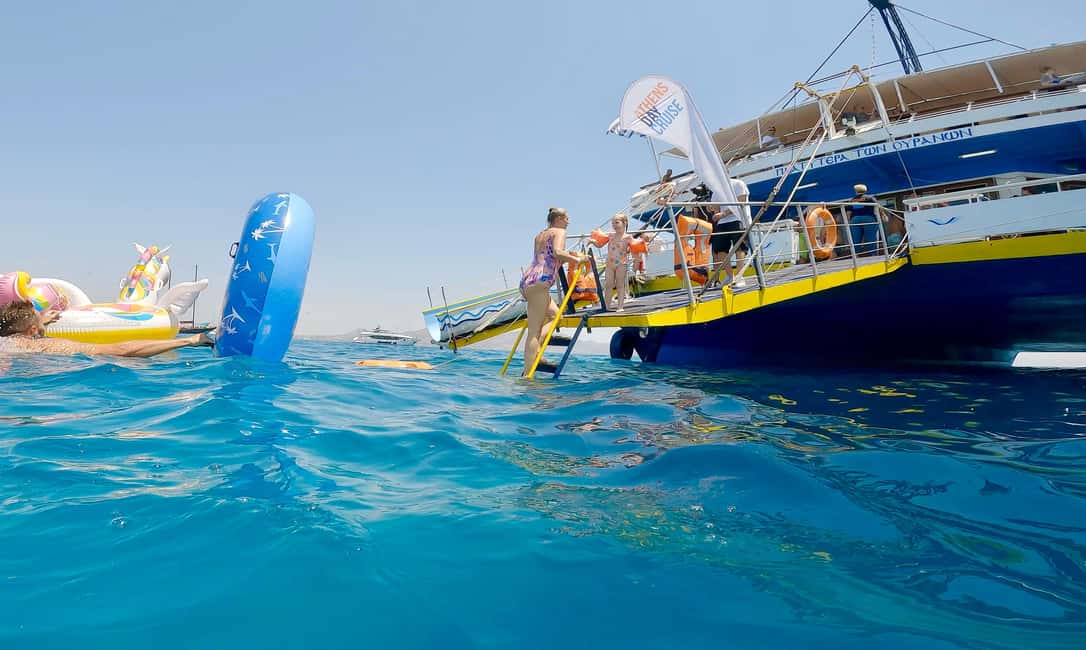 image n.7 of Athens: Islands Swimming Day Cruise. DJ, Lunch & Drinks inc. activity in Central Greece, uploaded by supplier