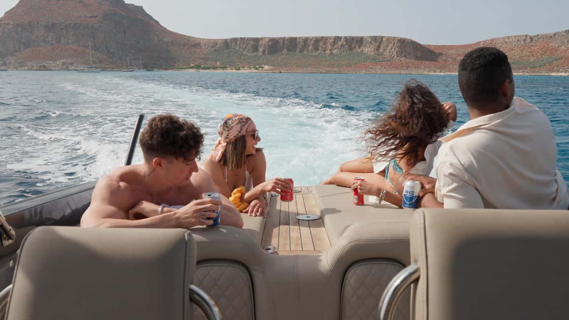 bilde nr.8 av Kissamos: Balos & Gramvousa Hurtigbåtcruise med snorkling aktivitet i Kreta, lastet opp av leverandør