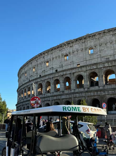 Image N°5 de Rome en 3 heures avec visite privée en voiturette de golf et dégustation de mets activité à Rome, publiée par le prestataire