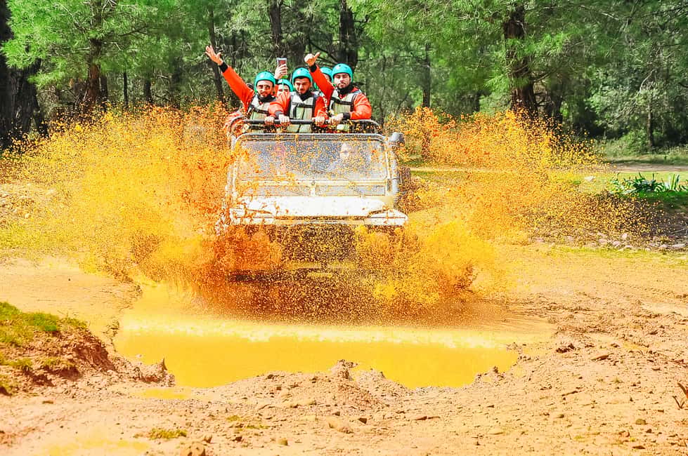 Bild Nr. 3 von Antalya: Ziplining, Rafting, Jeep Tour & Quad Safari mit Essen Aktivität in Antalya (Provinz), hochgeladen vom Anbieter