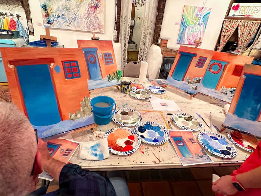 image n.5 of Santa Fe: Magic on Canvas Painting Class activity in Santa Fe, New Mexico, uploaded by supplier