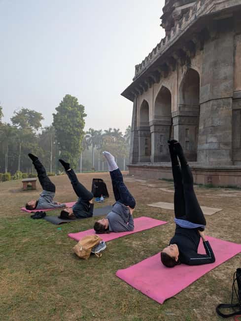image n.4 of Delhi: Yoga in Lodhi Garden activity in New Delhi, uploaded by supplier