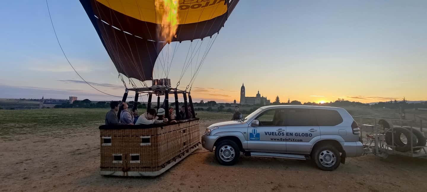 image n.10 of From Madrid: Hot Air Balloon over Segovia with Transfer activity in Madrid, uploaded by supplier