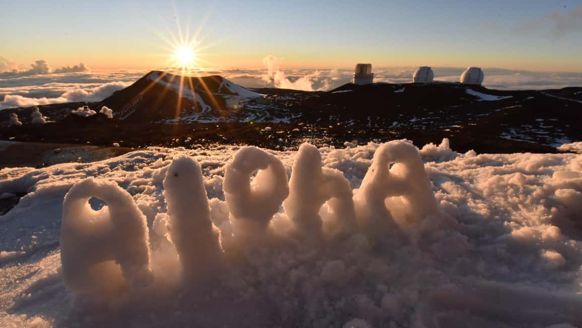 Immagine nº 1 di Tour al tramonto e alle stelle sulla cima del Mauna Kea con foto attività a Hawaii, caricata dal fornitore